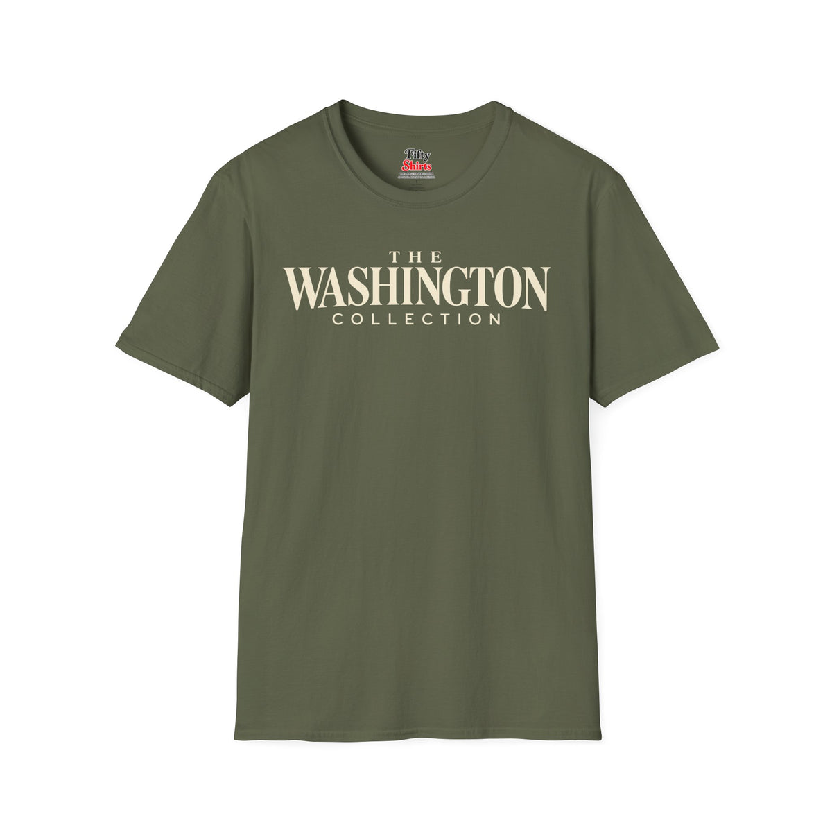 The Washington Collection Unisex Softstyle T Shirt State Name Graphic Tee