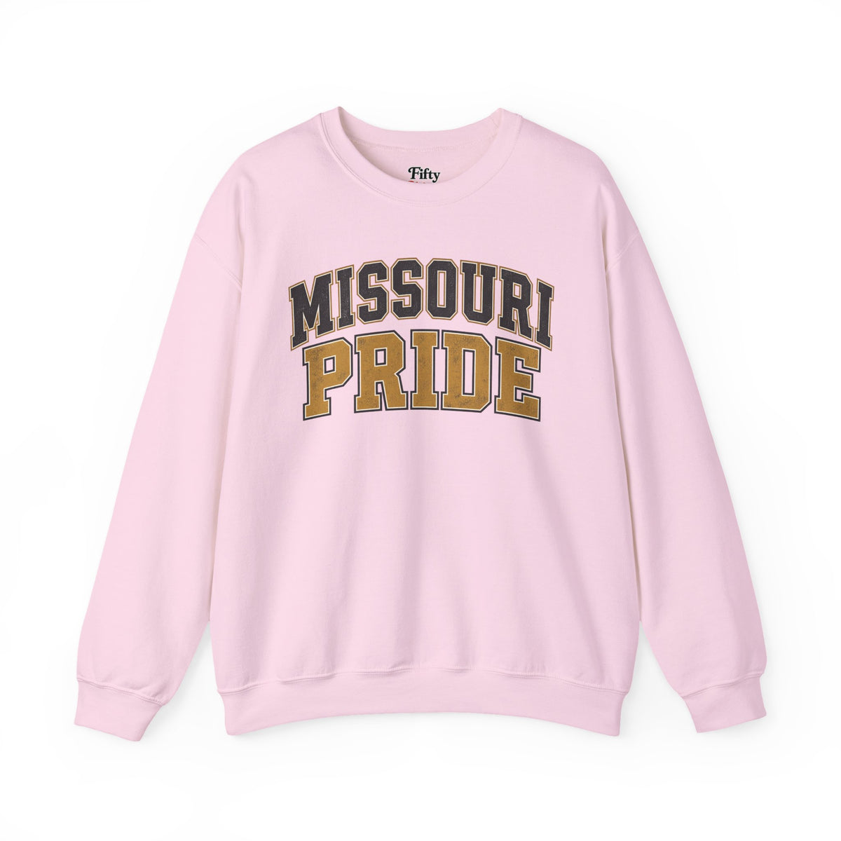 Missouri Pride Unisex Crewneck Sweatshirt State Name Graphic