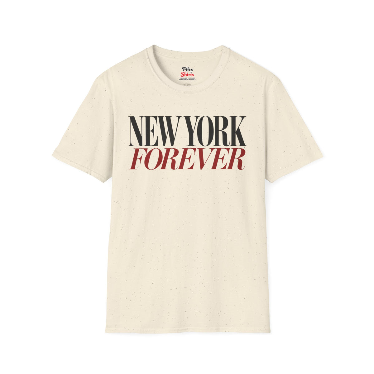 New York Forever Unisex Softstyle T Shirt State Name Graphic Tee