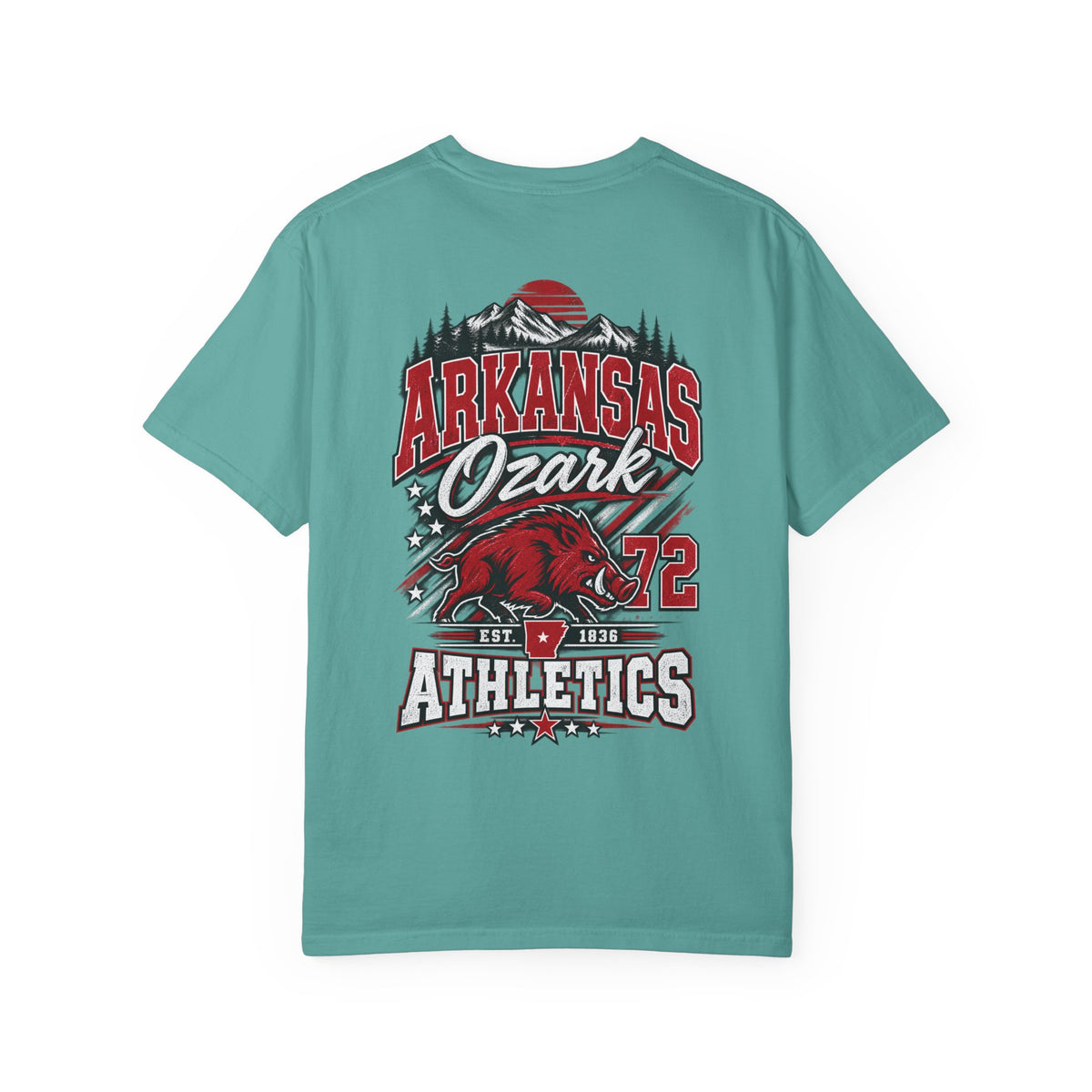 Arkansas Ozark Athletics Unisex Comfort Color 1717 Streetwear Graphic Tee
