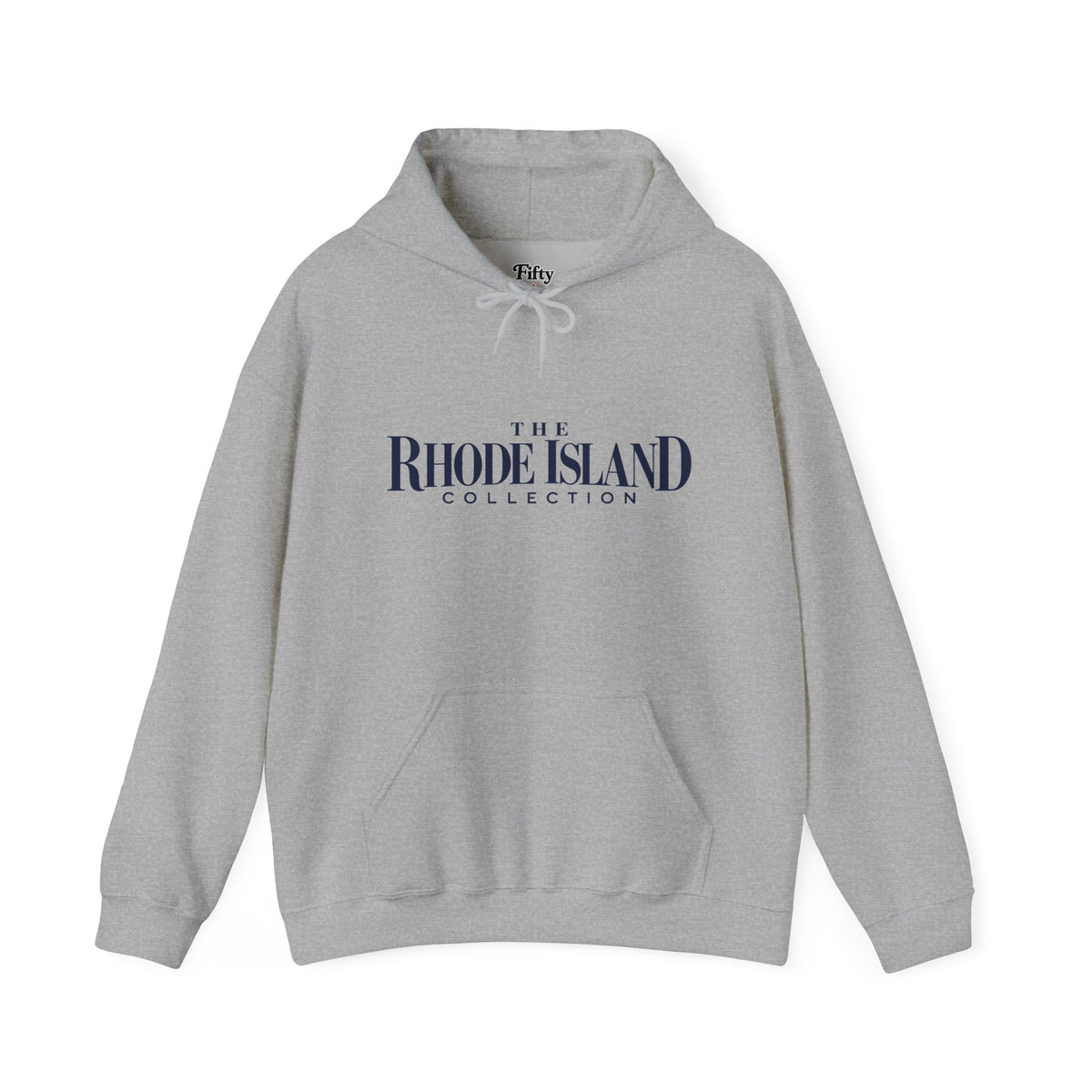 The Rhode Island Collection Unisex Hoodie State Name Graphic