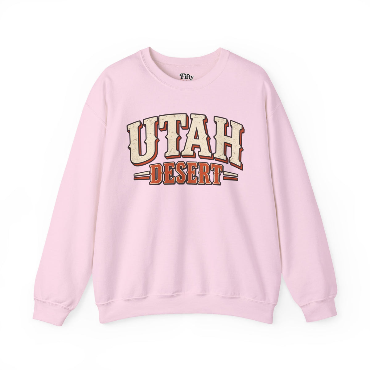 Utah Desert Unisex Crewneck Sweatshirt State Name Graphic