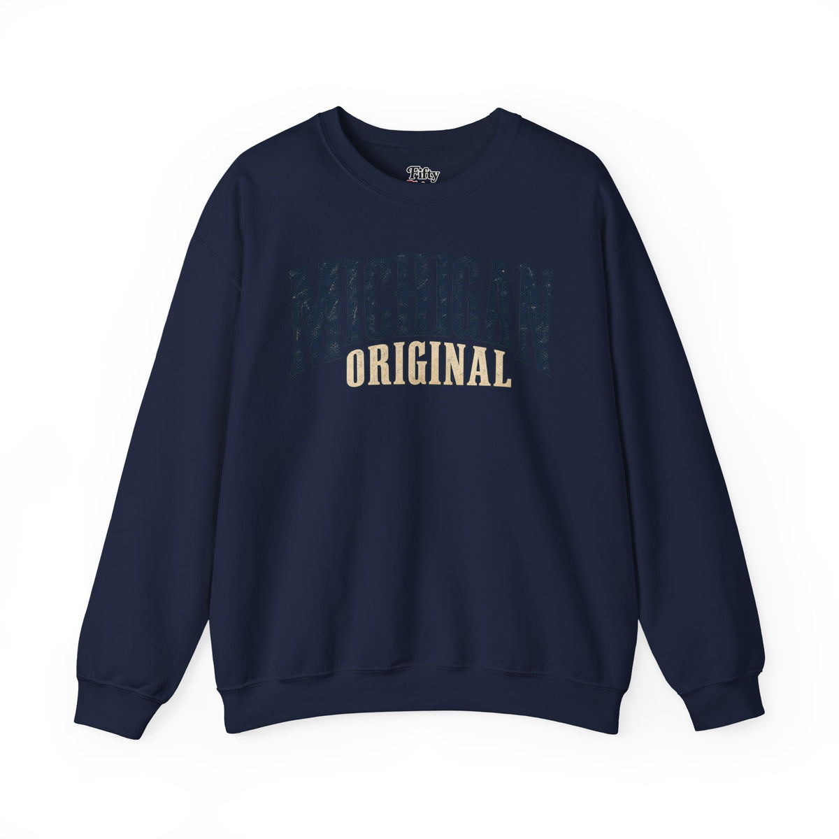 Michigan Original Unisex Crewneck Sweatshirt State Name Graphic