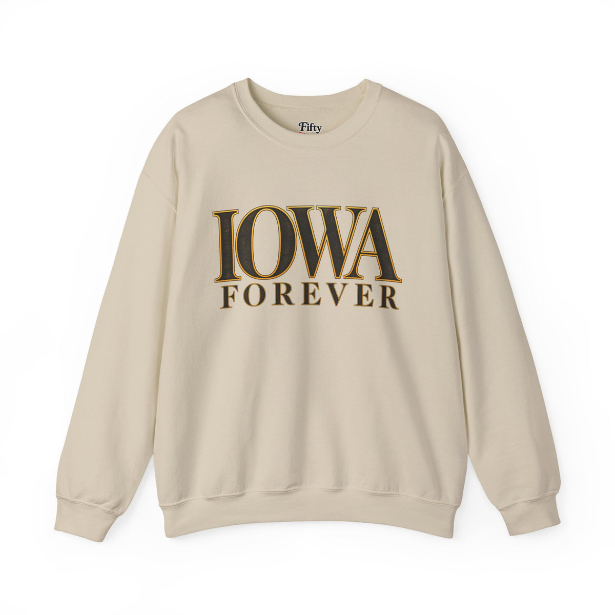 Iowa Forever Unisex Crewneck Sweatshirt State Name Graphic