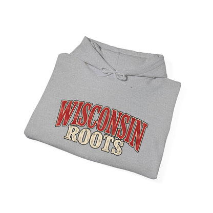 Wisconsin Roots Unisex Hoodie State Name Graphic