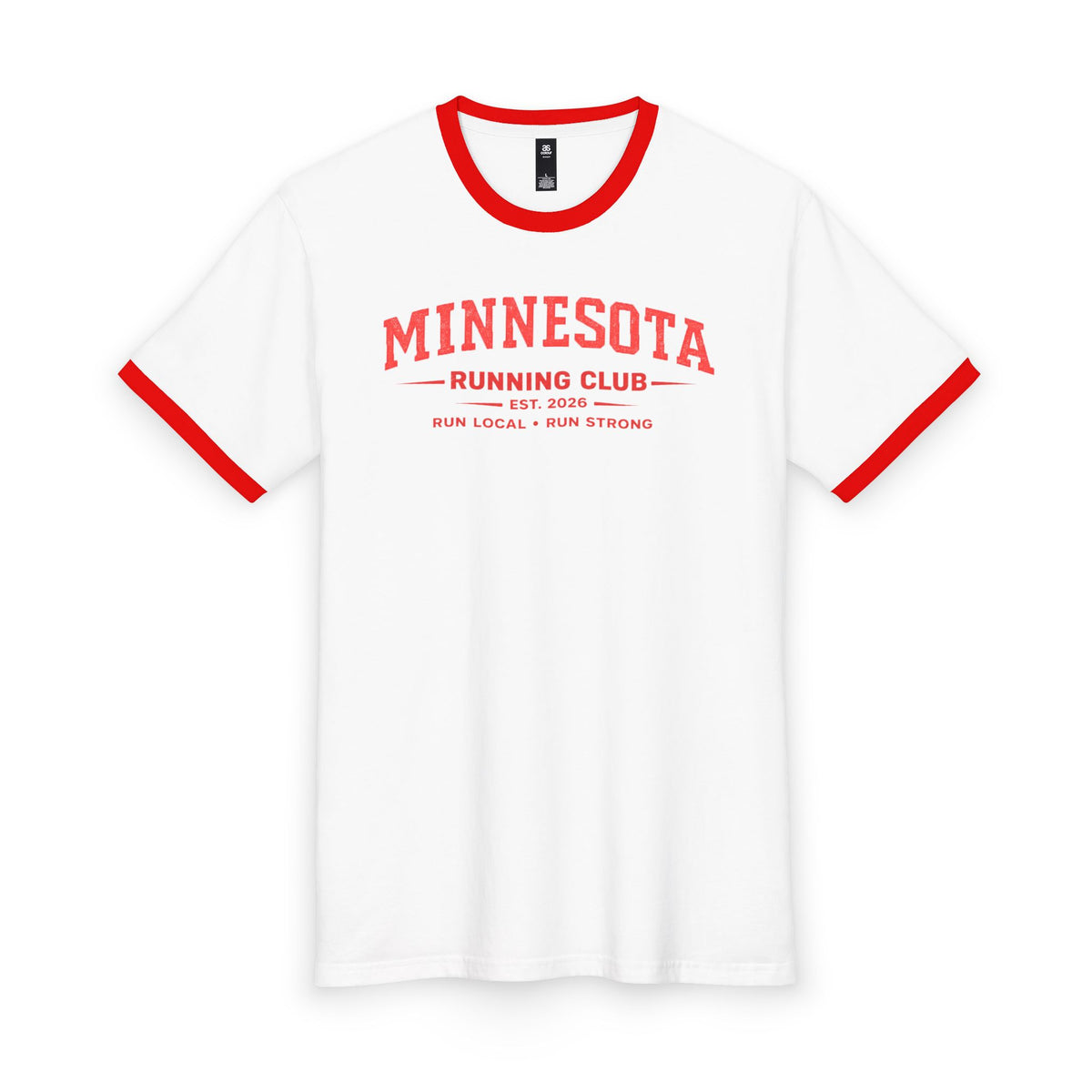 Minnesota Running Club 2026 All State Men's Staple Ringer Tee