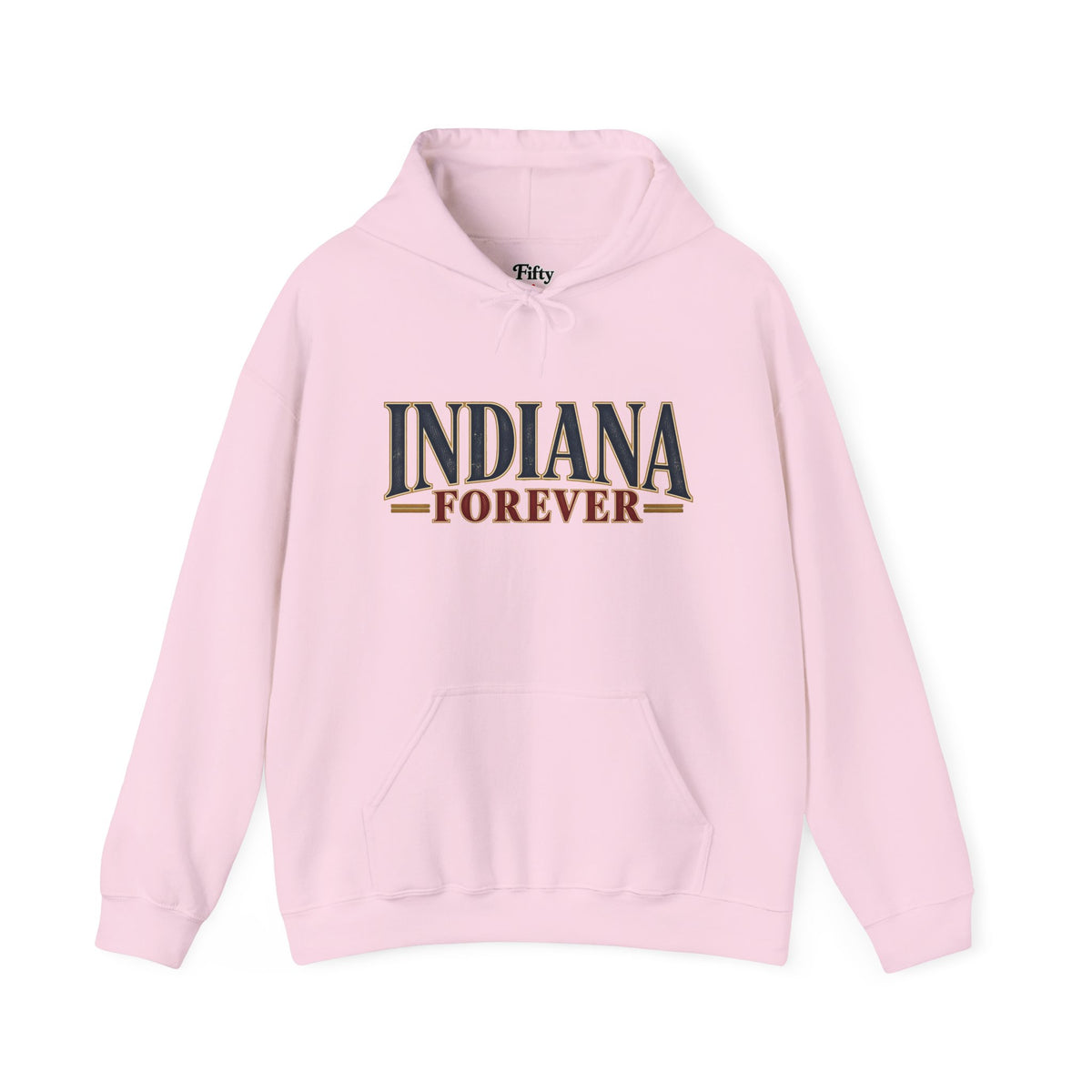 Indiana Forever Unisex Hoodie State Name Graphic