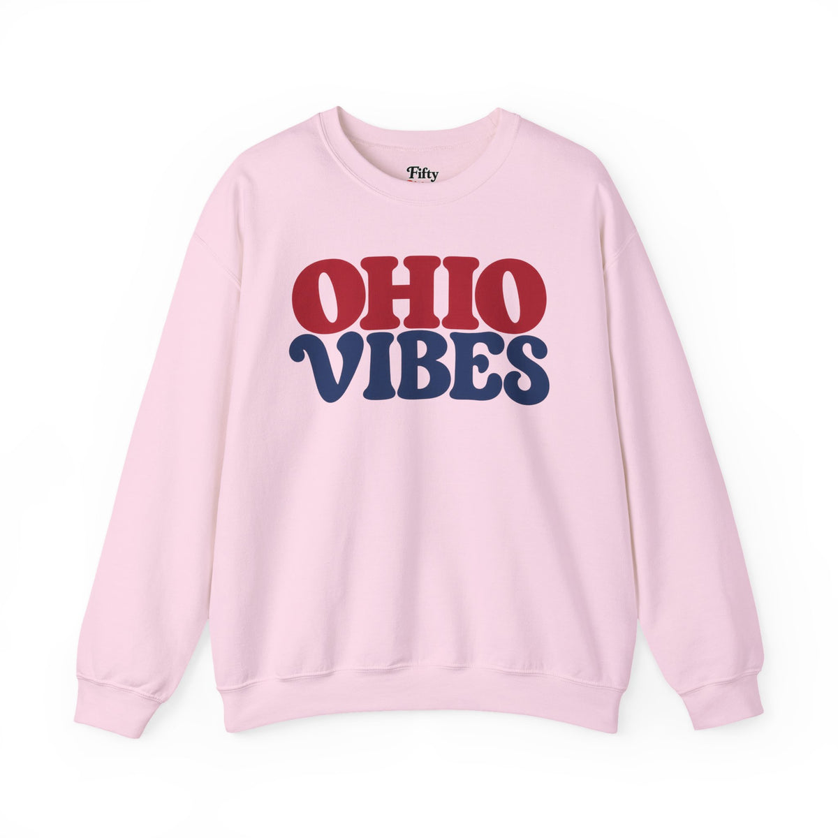 Ohio Vibes Unisex Crewneck Sweatshirt State Name Graphic