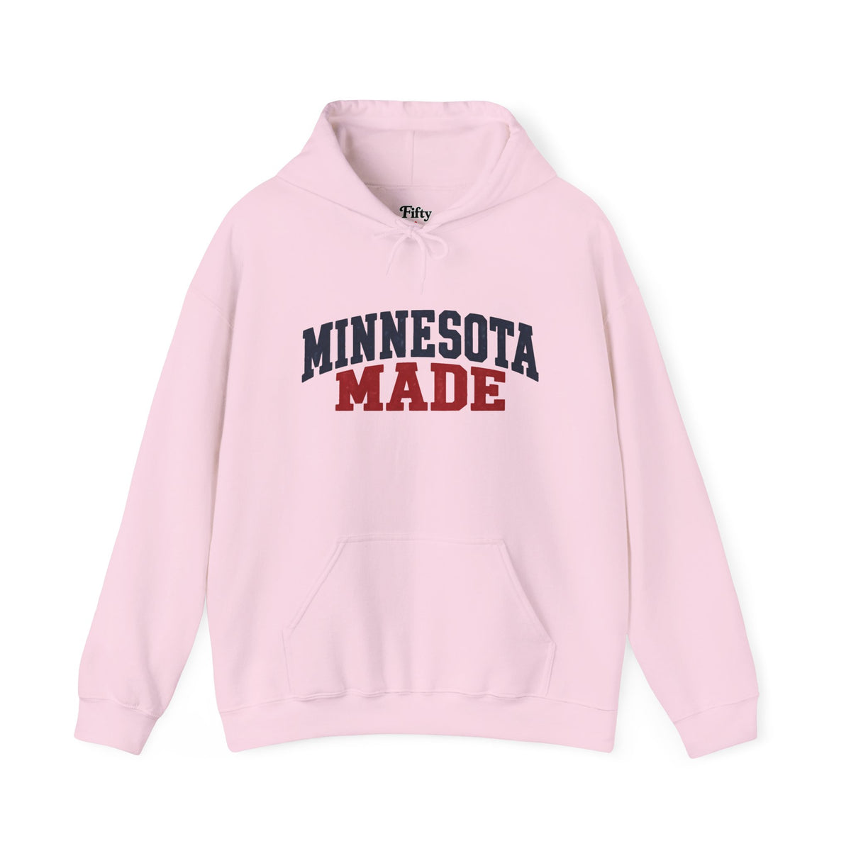 Minnesota Made Unisex Hoodie State Name Graphic