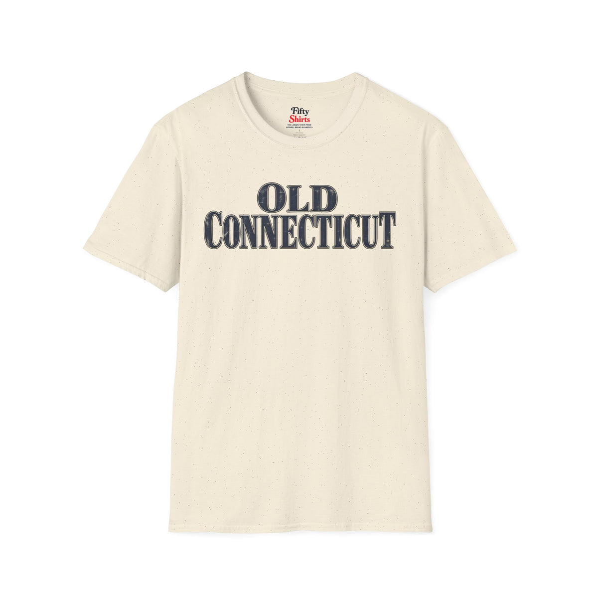 Old Connecticut Unisex Softstyle T Shirt State Name Graphic Tee