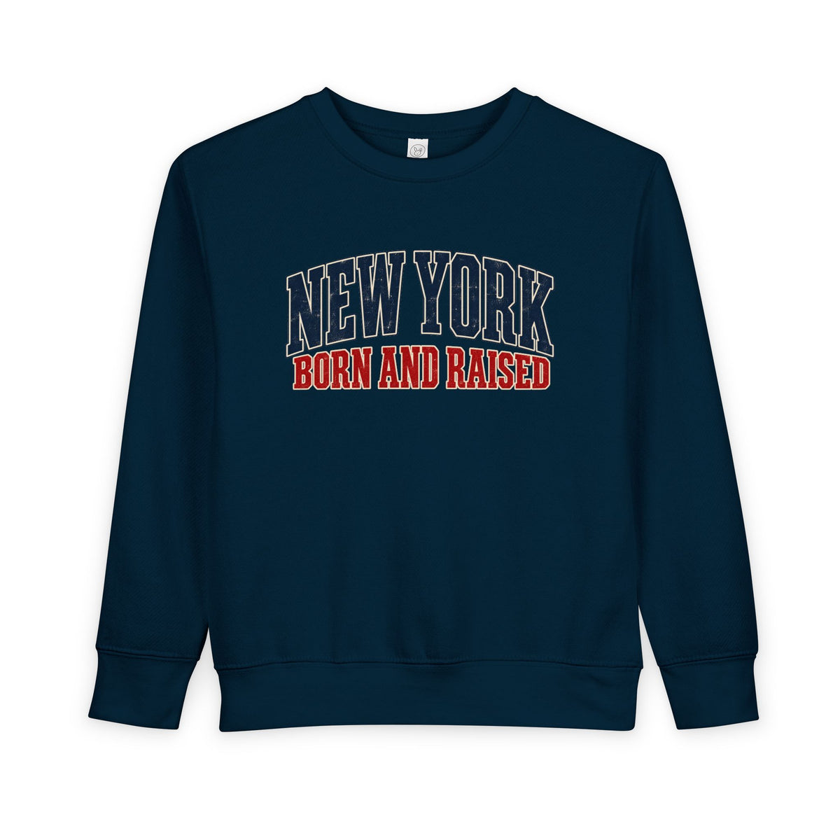 New York Born and Raised Classic Heritage Unisex Toddler Sweatshirt Graphic