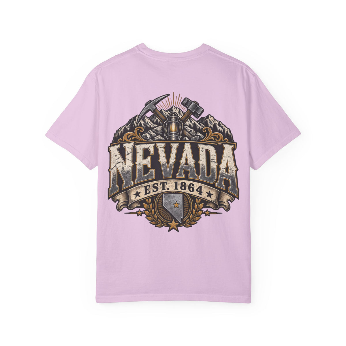 Nevada Established 1864 Unisex Comfort Color 1717 Streetwear Graphic Tee