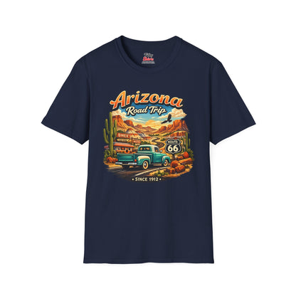 Arizona Roadtrip Unisex Softstyle T Shirt State Pride Graphic Tee Collections FS03