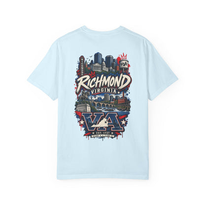 Richmond Virginia Unisex Comfort Color 1717 Streetwear Graphic Tee