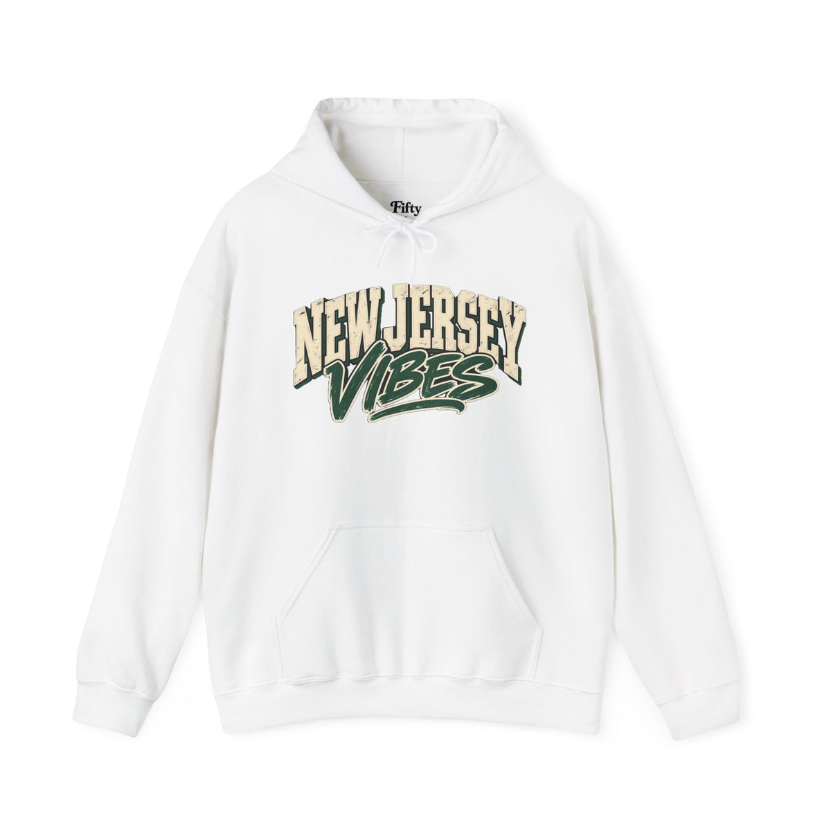 New Jersey Vibes Unisex Hoodie State Name Graphic