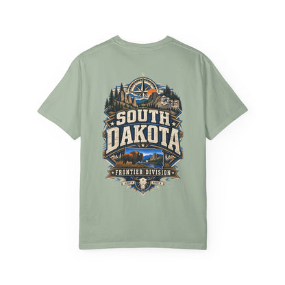 South Dakota Frontier Division Unisex Comfort Color 1717 Streetwear Graphic Tee