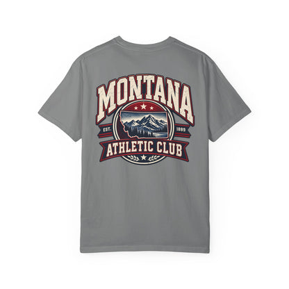 Montana Athletic Club Unisex Comfort Color 1717 Streetwear Graphic Tee