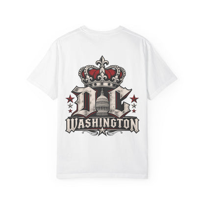 Washington DC Crown Unisex Comfort Color 1717 Streetwear Graphic Tee
