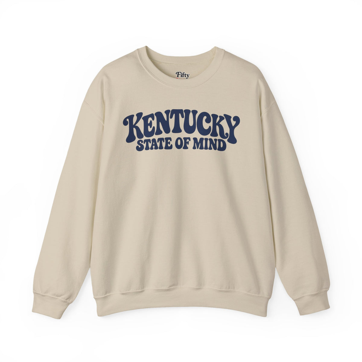 Kentucky State of Mind Unisex Crewneck Sweatshirt State Name Graphic