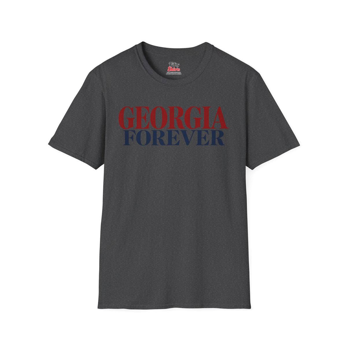 Georgia Forever Unisex Softstyle T Shirt State Name Graphic Tee