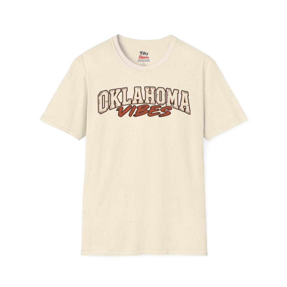 Oklahoma Vibes Unisex Softstyle T Shirt State Name Graphic Tee