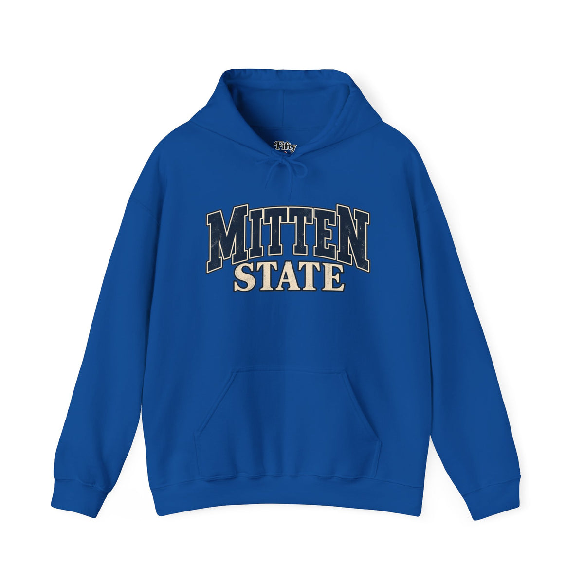 Michigan Mitten State Unisex Hoodie State Name Graphic