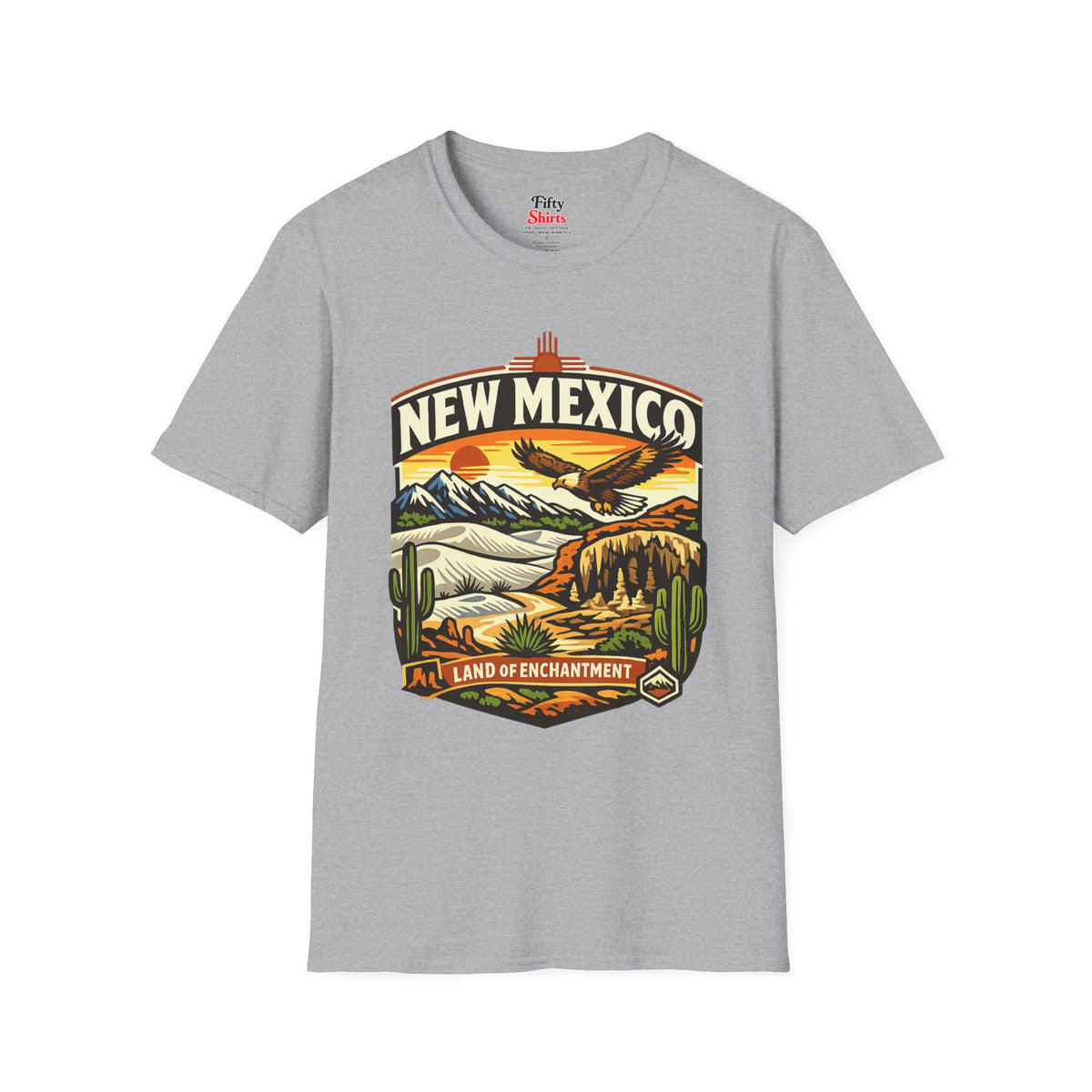 New Mexico Land of Enchantment Adventure Unisex Softstyle T Shirt State Pride Graphic Tee Collections FS03