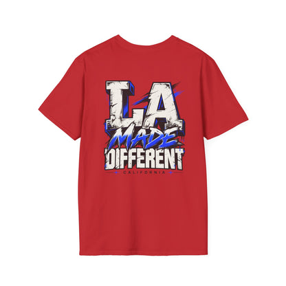 LA Made Different Unisex Softstyle Graphic Tee