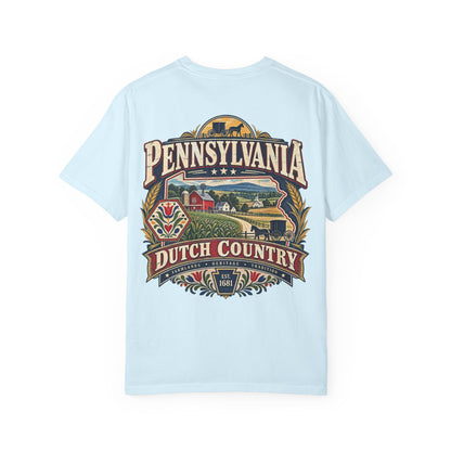 Pennsylvania Dutch Country Unisex Comfort Color 1717 Streetwear Graphic Tee