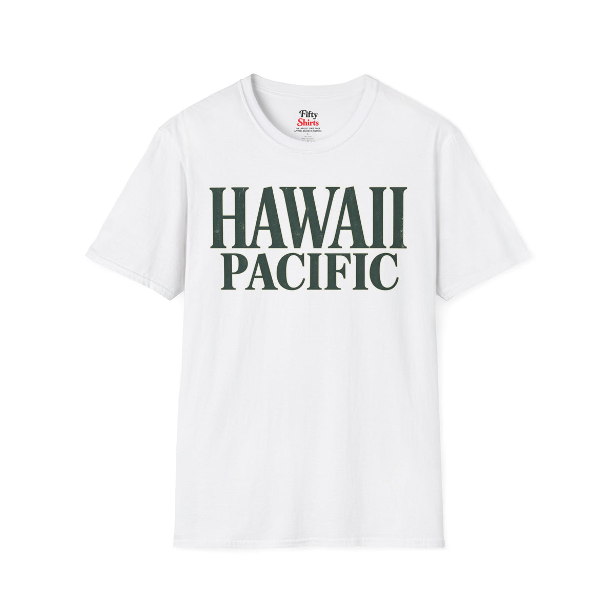 Hawaii Pacific Unisex Softstyle T Shirt State Name Graphic Tee