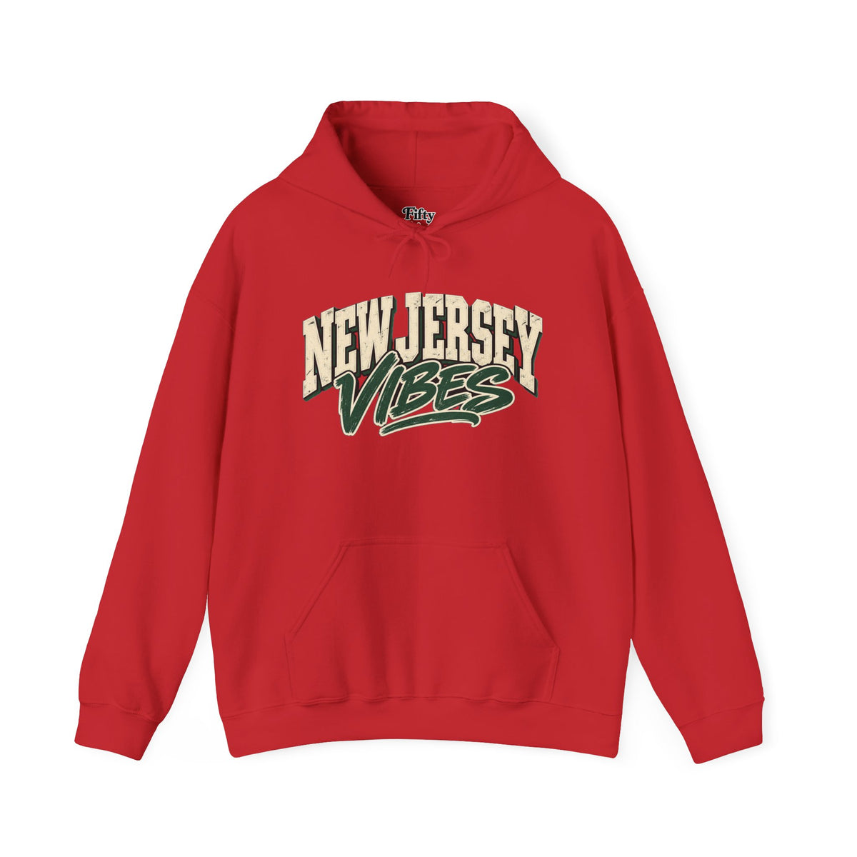 New Jersey Vibes Unisex Hoodie State Name Graphic