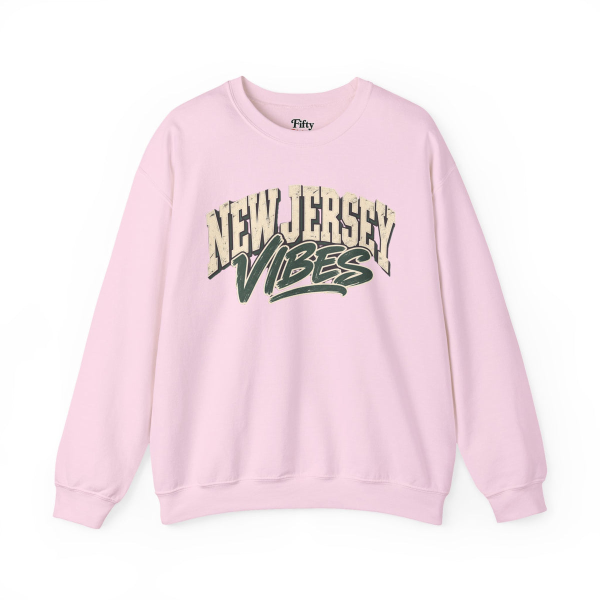 New Jersey Vibes Unisex Crewneck Sweatshirt State Name Graphic