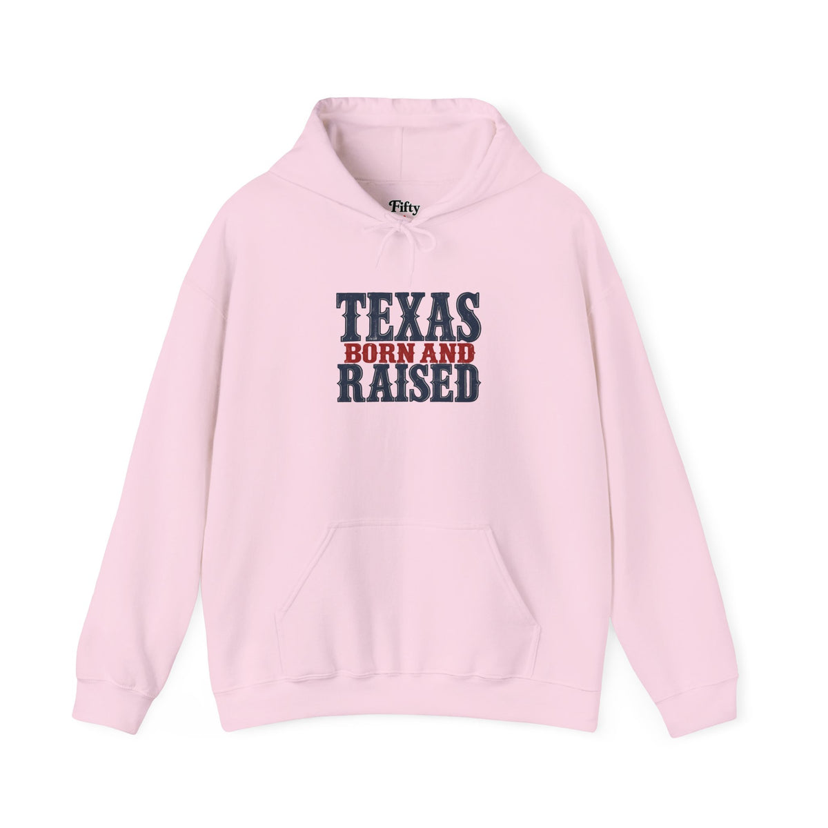 Texas Born and Raised Classic Heritage Unisex Hoodie Graphic