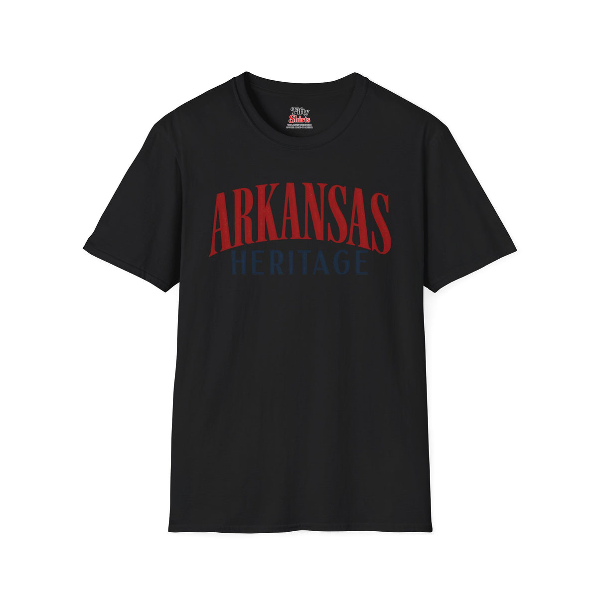 Arkansas Heritage Unisex Softstyle T Shirt State Name Graphic Tee