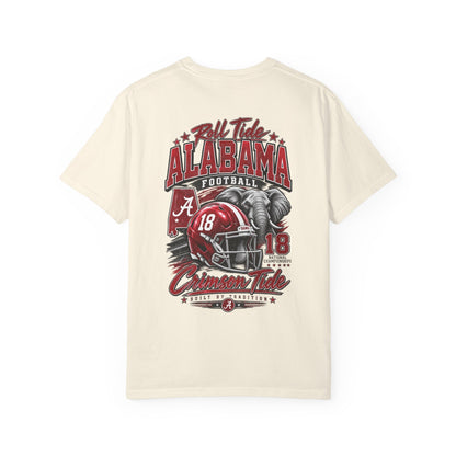 Alabama Football Culture Unisex Comfort Color 1717 Streetwear Graphic Tee