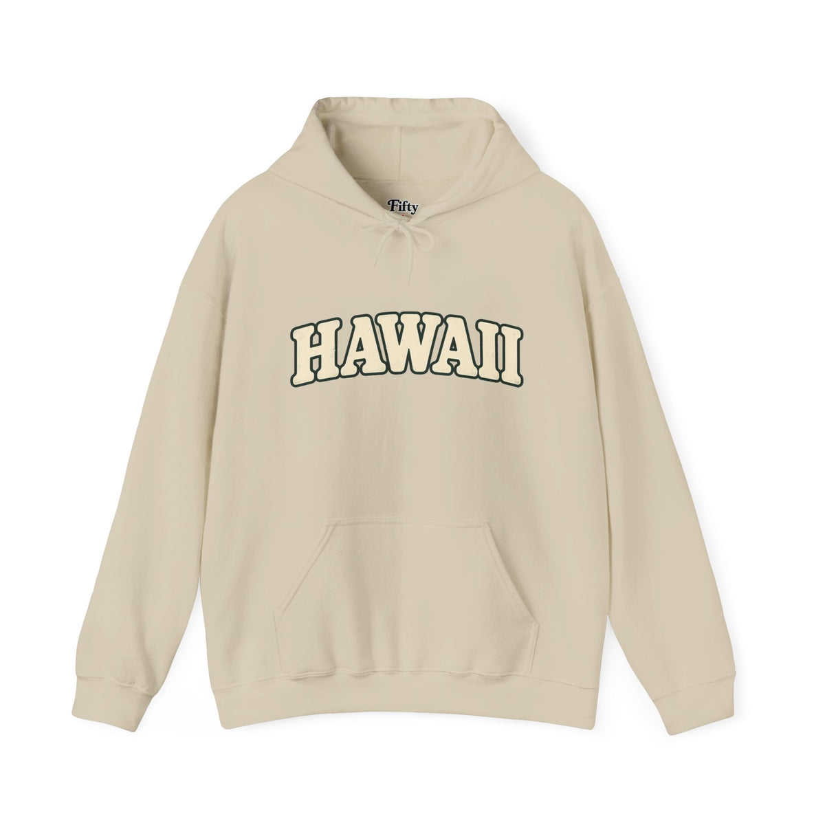 Hawaii Unisex Hoodie State Name Graphic