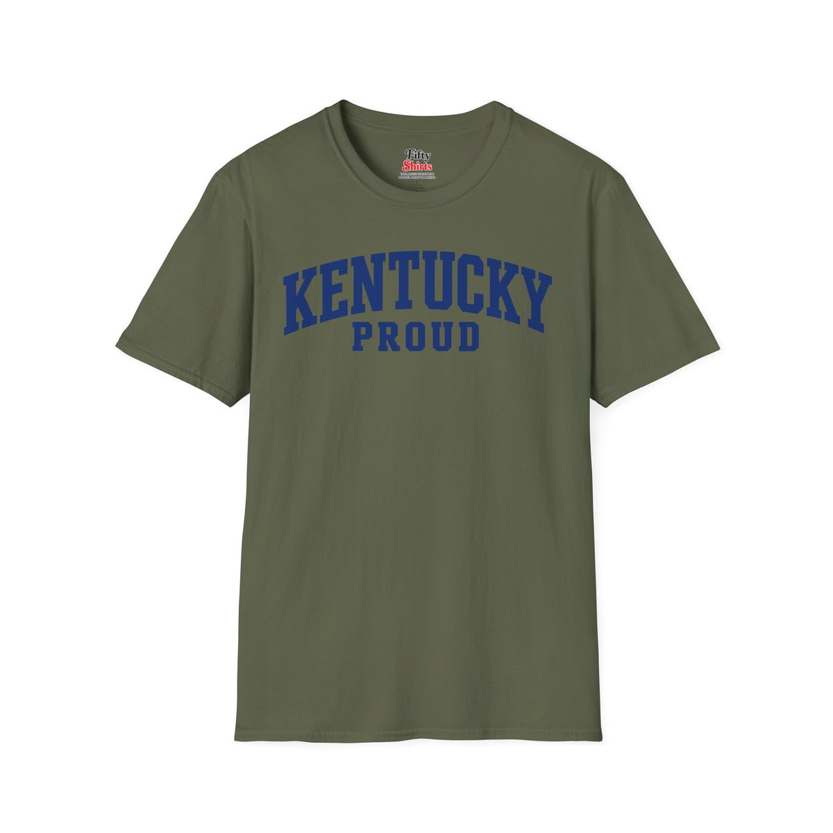 Kentucky Proud Unisex Softstyle T Shirt State Name Graphic Tee