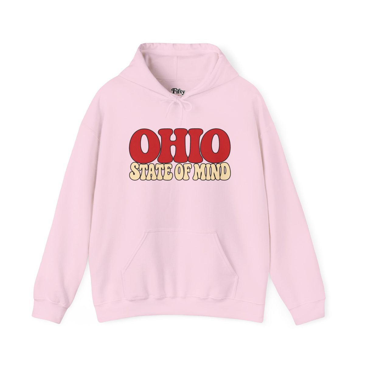 Ohio State Of Mind Unisex Hoodie State Name Graphic