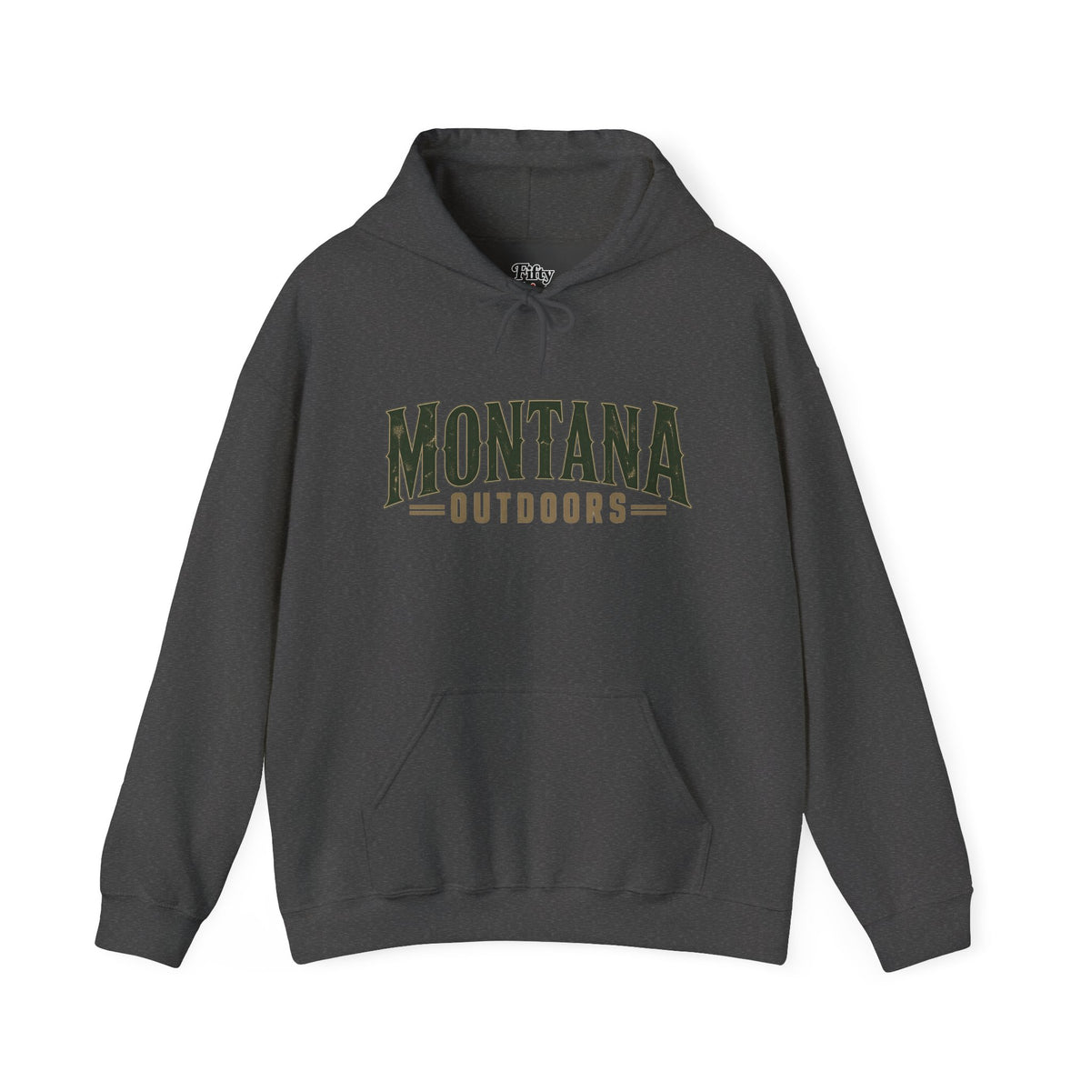 Montana Outdoors Unisex Hoodie State Name Graphic