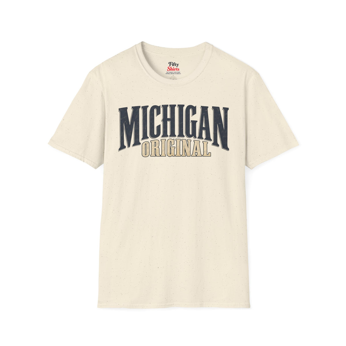 Michigan Original Unisex Softstyle T Shirt State Name Graphic Tee