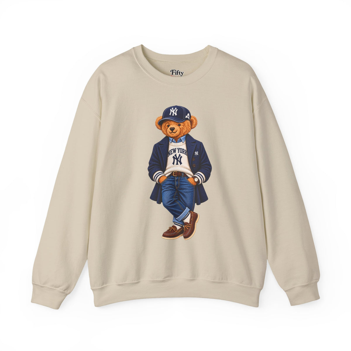 New York - Game Day Teddy Bear Sweatshirt