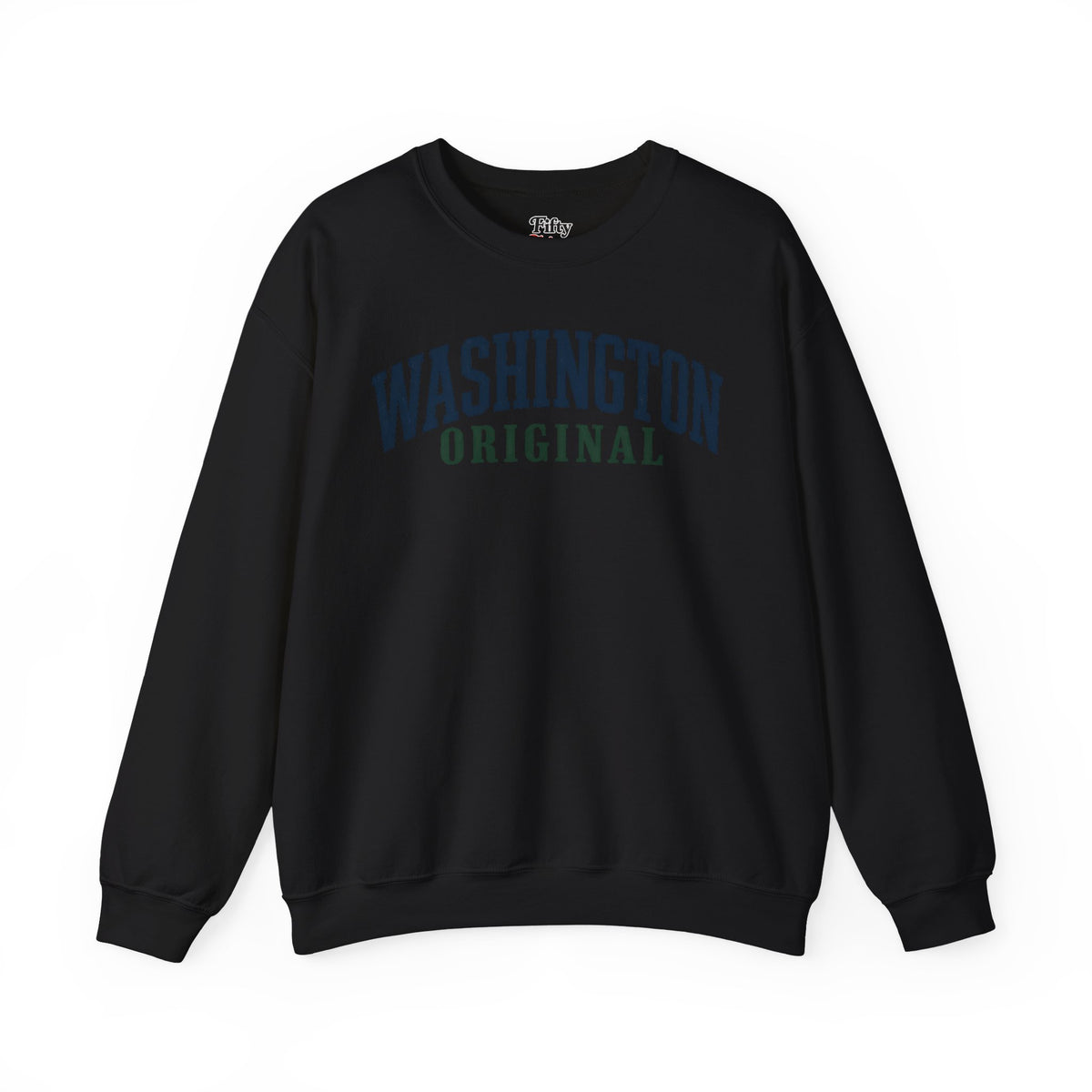 Washington Original Unisex Crewneck Sweatshirt State Name Graphic