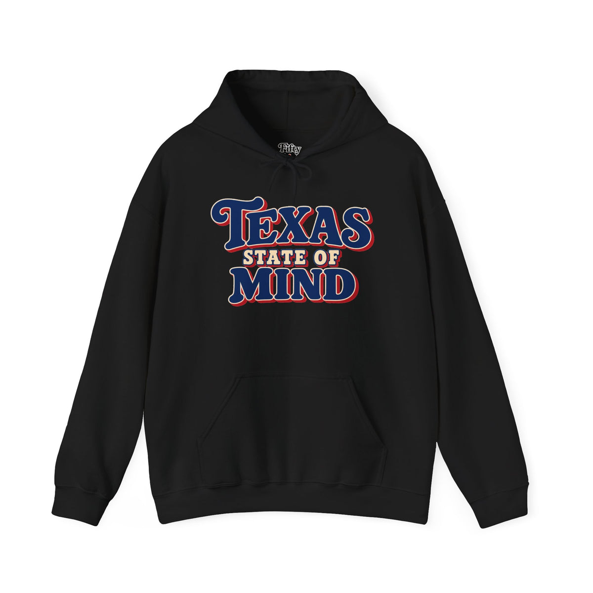 Texas State Of Mind Unisex Hoodie State Name Graphic