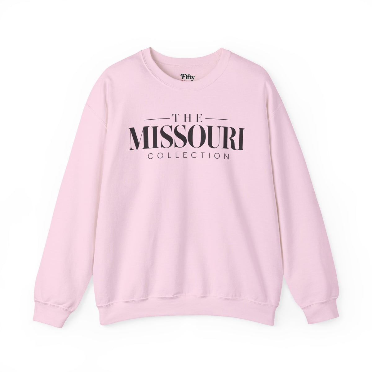 The Missouri Collection Unisex Crewneck Sweatshirt State Name Graphic