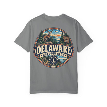 Delaware Outdoor Club  Unisex Comfort Color 1717 Streetwear Graphic Tee