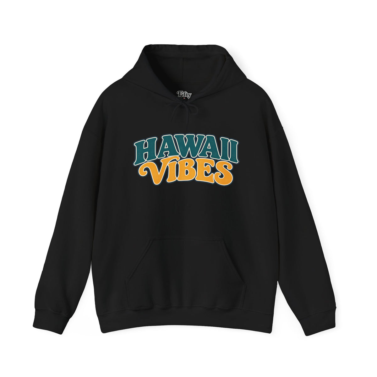 Hawaii Vibes Unisex Hoodie State Name Graphic