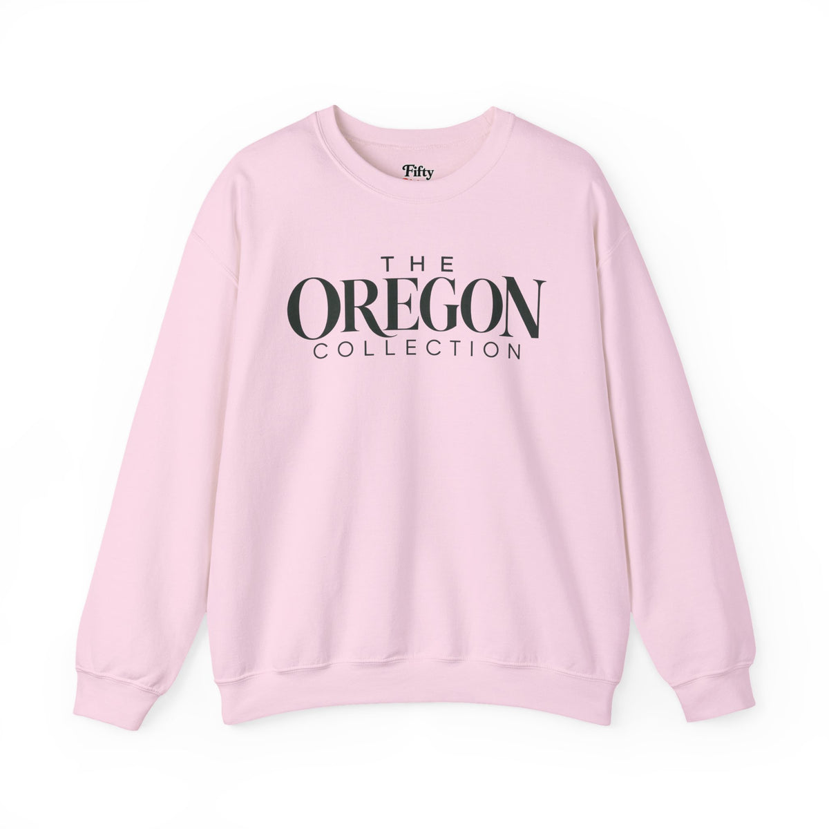 The Oregon Collection Unisex Crewneck Sweatshirt State Name Graphic