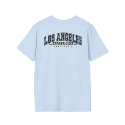 Distressed Los Angeles Sports Club Logo Unisex Softstyle Graphic Tee
