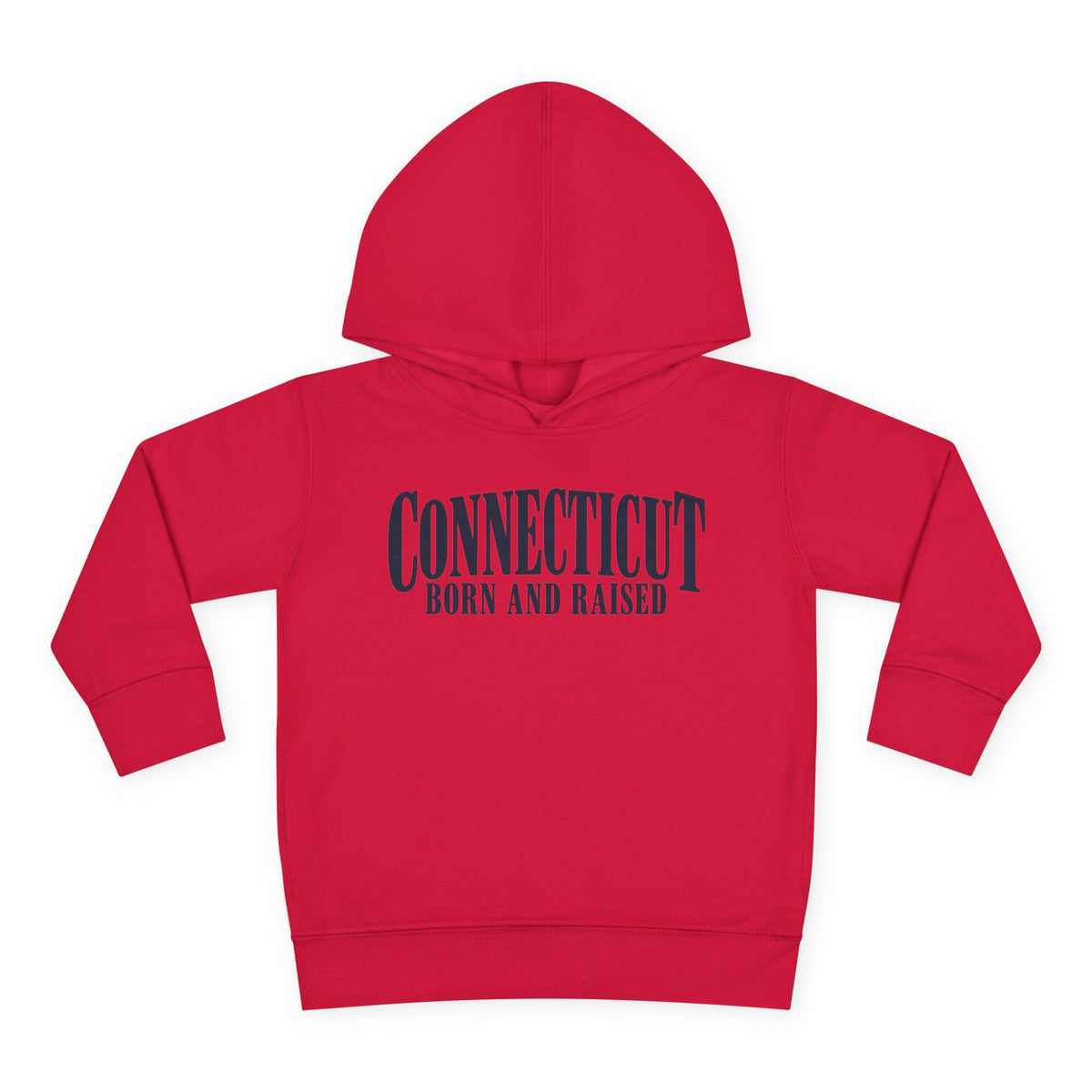 Connecticut Born and Raised Luxury Heritage Unisex Toddler Pullover Fleece Hoodie