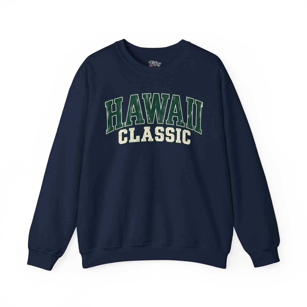 Hawaii Classic Unisex Crewneck Sweatshirt State Name Graphic